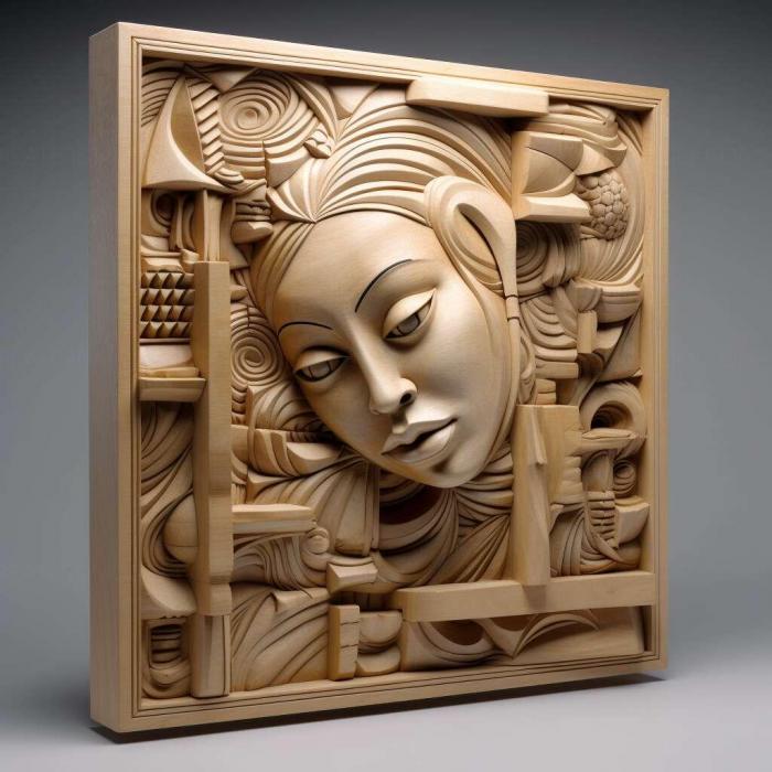 نموذج ثلاثي الأبعاد لآلة CNC 3D Art 